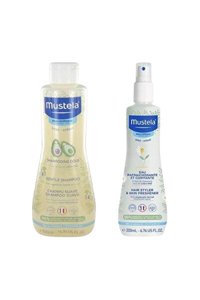 Mustela Banyo Seti (Gentle Shampoo 500 ml ve Skin Freshener)