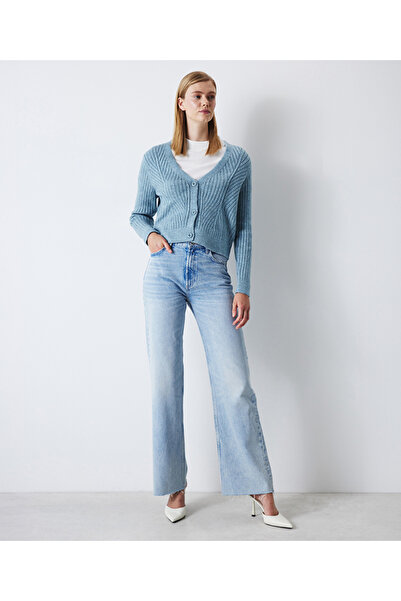 MISS IPEKYOL Cardigan cu nervuri