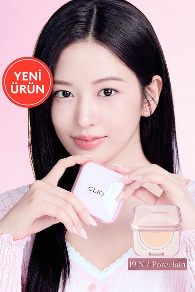 CLIO Kill Cover Mesh Glow Essential Cushion Set with Hyaluronic Acid Content (19Nporcelan) Spf50 Pa