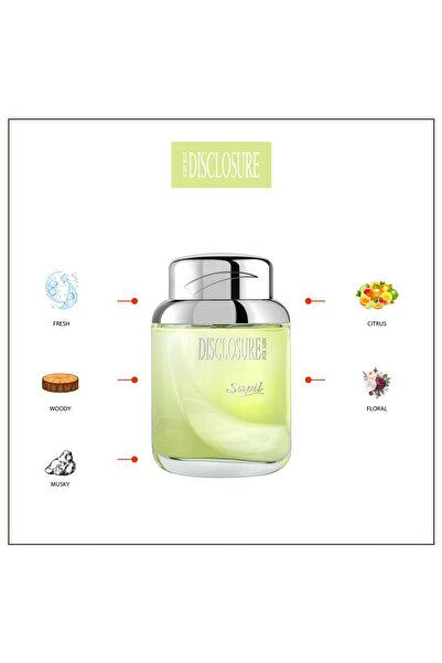 sapil Disclosure Edt For Men 100 ml – Long-lasting, Fresh, Masculine Fragrance