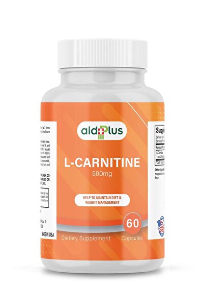 Aidplus L-Carnitine 500 Mg – 60 Capsules