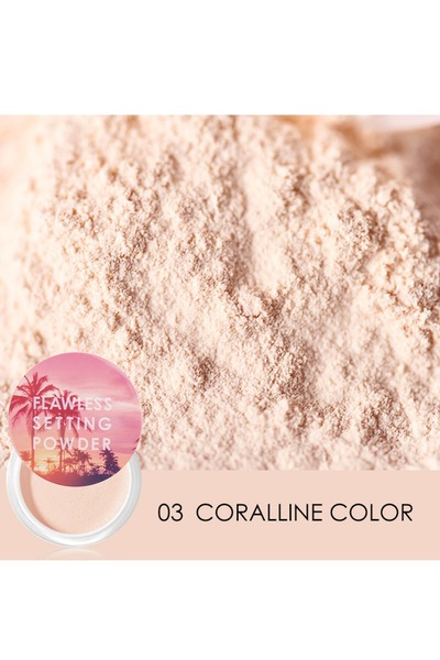 Focallure Flawless Filtered Light Setting Powder #3 Coralline Color