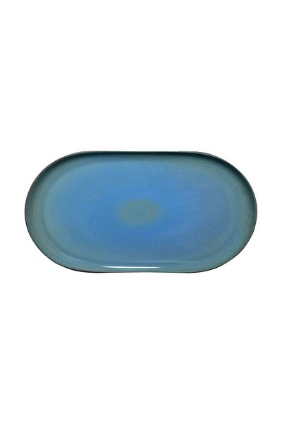 Güral Porselen فاليرون 2 قطعة 25 × 15 سم طبق قارب رياضي بحري 970