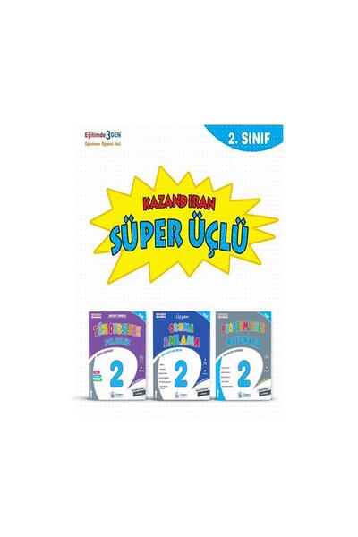 Üçgen Yayıncılık 2. SINIF - SÜPER ÜÇLÜ - Kazandıran Kitaplar