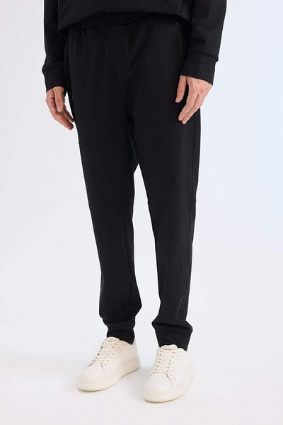 DeFacto Defactofit Slim Fit Sportsman Jogger Sweatpants Slim Fit Standard Leg Basic Straight D8018Ax25Sp