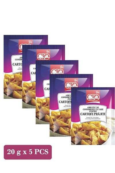 CİO Condimente pentru cartofi prăjiți 20g x5 buc.
