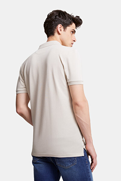 D'S Damat Ds Damat Regular Fit Камінь 100% бавовна Довговічний Незминається Поло з вишитим коміром