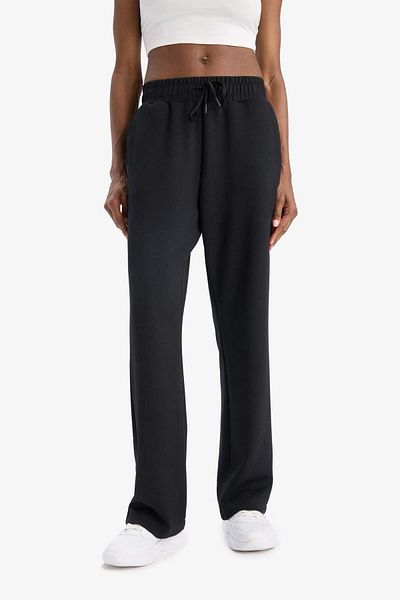 DeFacto Defactofit Straight Fit Standard Leg Standard Length Modal Sportsman Slim Pants D7129Ax25Sp