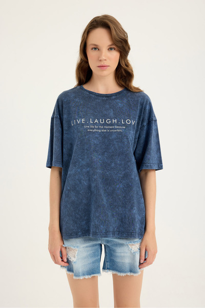 Sevilen Tekstil تي شيرت نسائي قابل للغسل