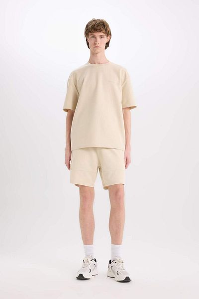 DeFacto Slim Fit Slim Fit Skinny Leg Basic Straight Shorts B8674Ax25Sp