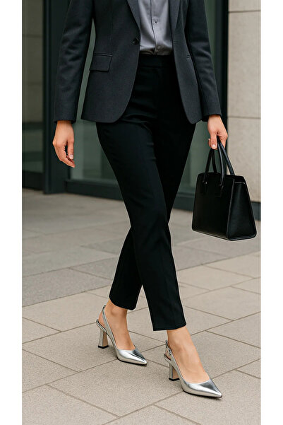 37Numara BÜYÜK NUMARA KADIN PARLAK LAME  STİLETTO 41-42-43-44-LAME