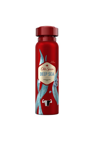 Old Spice Old Spice Deep Sea antiperspirant deodorant spray, Men, 150 ml × 3 PIECES