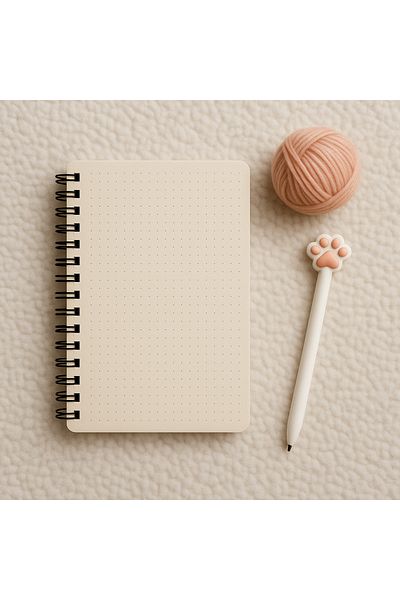 Apeirona | Limitless Art Тетрадка - Bullet Journal| С точки| A5| Стоманена спирала| 90 листа| Твърда картонена корица