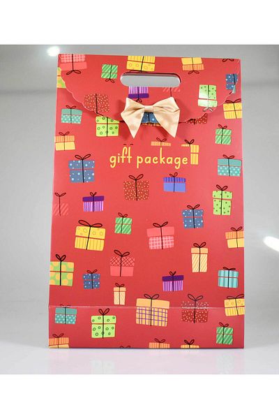 4nio Gift Package with Bow Cardboard Bag