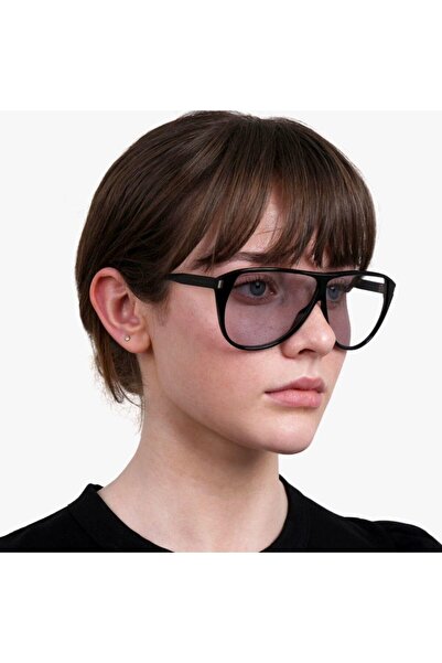 Saint Laurent Paris Sunglasses Sl731 Gaspar 001 65-5, Black Acetate Frame, Light Blue Glass