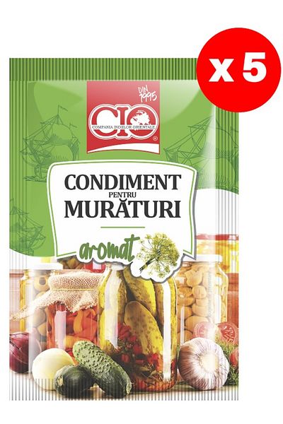 CİO Condimente pentru murături 25g x5 buc.