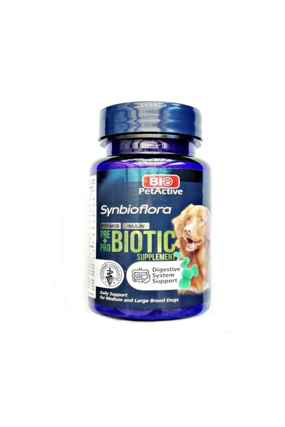 Bio PetActive Biotic Probiyotik Prebiyotik Büyük ve Orta Irk Köpek Sindirim İ...