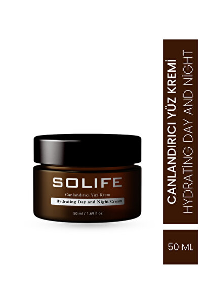 SOLIFE Hydrating Day And Night Cream Canlandırıcı Yüz Kremi 50 ml