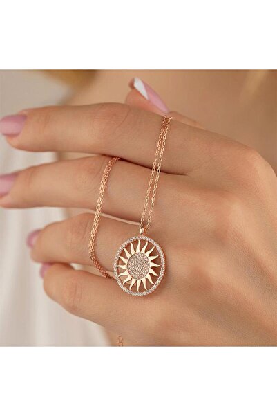 Gümüş Pazarım Güneş Gümüş Kolye