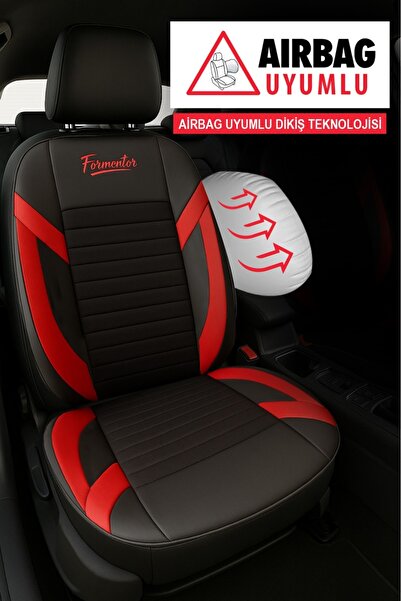 GM-DESIGN Formentor Arm Feather Auto Seat Cover (Tofaş Kartal-Şahin-Doğan-Serçe-Tempra Compatible)