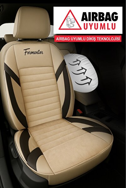 GM-DESIGN Formentor Arm Feather Auto Seat Cover (Tofaş Kartal-Şahin-Doğan-Serçe-Tempra Compatible)