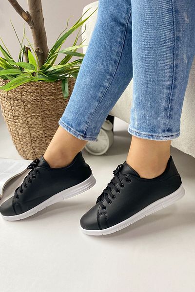 TOFİSA Women's Black Sneakers - 22076