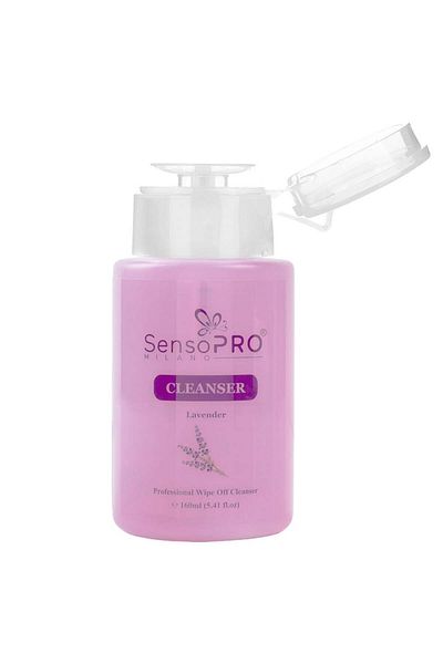 SensoPRO Milano Soluție de curățare și degresare pentru unghii cu lavandă, 160 ml