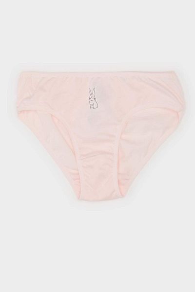 DeFacto Gemusterte 3-teilige Slip-Höschen für Mädchen E7068A825SP