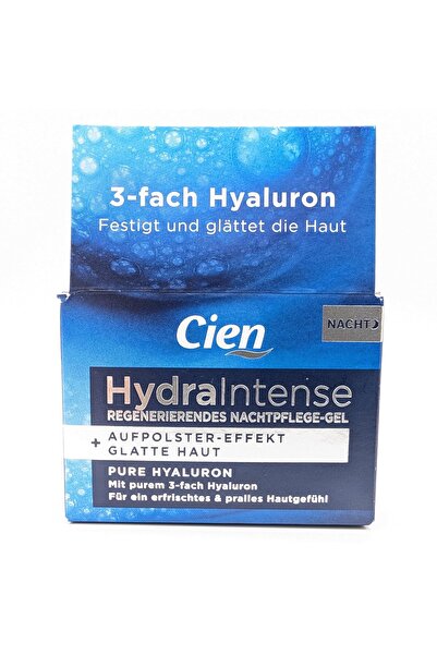 Cien Hydraintense Yenileyici Gece Bakım Jeli -Yaşlanma Karşıtı / 72 saat nemlendirir