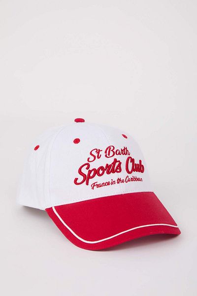 DeFacto Damen-Baseball-Basketballkappe mit Etikettendruck, gewebt, D7994AX25SM