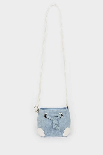 DeFacto Women's Jean Look Shoulder Bag E3698Axns