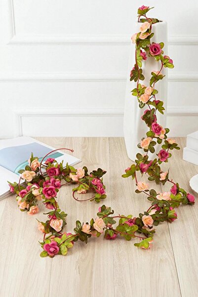 Buka Shops Two-Color Artificial Rose Ivy Flower