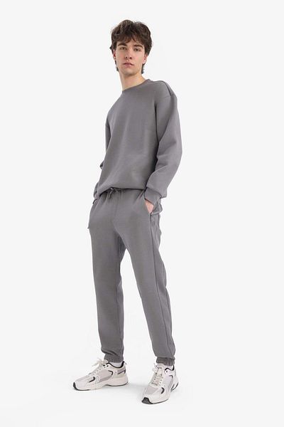 DeFacto Slim Fit Slim Fit Τσέπες με φερμουάρ Πικέ Φούτερ D5258AX25SP