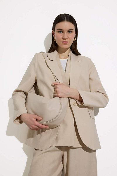 DeFacto Double Breasted Lapel Pocket Blazer Jacket E4357Ax25Sp