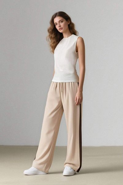 DeFacto Coool Wide Leg Pocket Normal Waist Wide Leg Palazzo Pants E7747Ax25Sp
