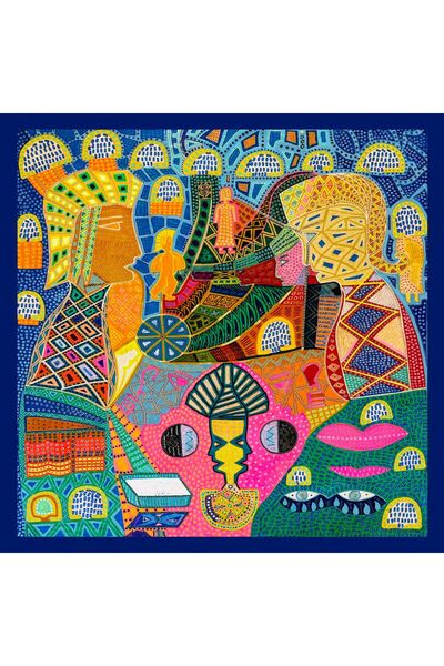 Mood Lab Özel Tasarım Anadolu Esintisi Serisi Fular Bandana