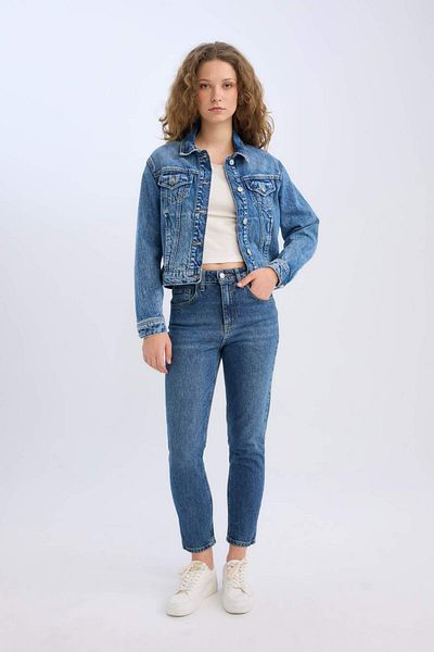 DeFacto Jachetă de jeans cu croiala normală D8665AX25SP