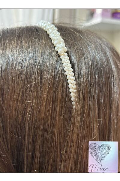 Darya DD226 لؤلؤة حجر الزفاف تاج الزفاف يوم خاص شعر الزفاف