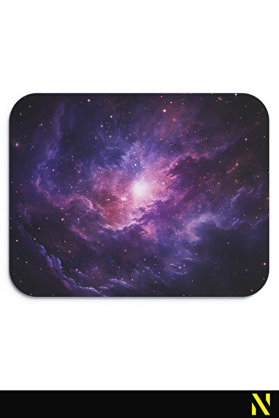 nilizma Galaxy Themed Colorful Ergonomic Mouse Pad with Non-Slip Surface Ideal Mousepad for Home and Office Use