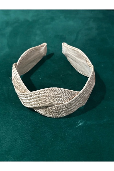 Darya Dd343 Handmade Spiral Braid Straw Crown