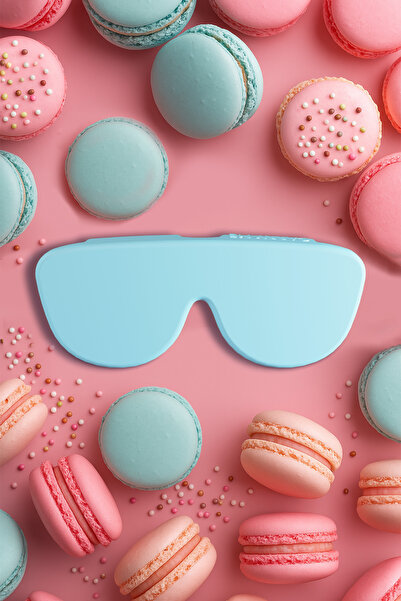 CARRY Me Case Mavi Silikon Gözlük Kılıfı