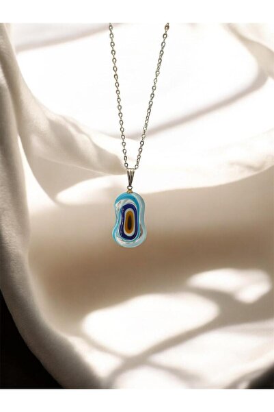 nazarboncuğu قلادة زجاجية