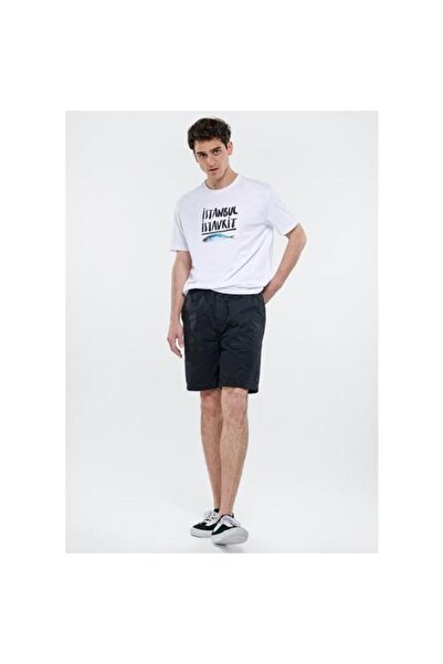 Mavi T-shirt Muški M0610100-620