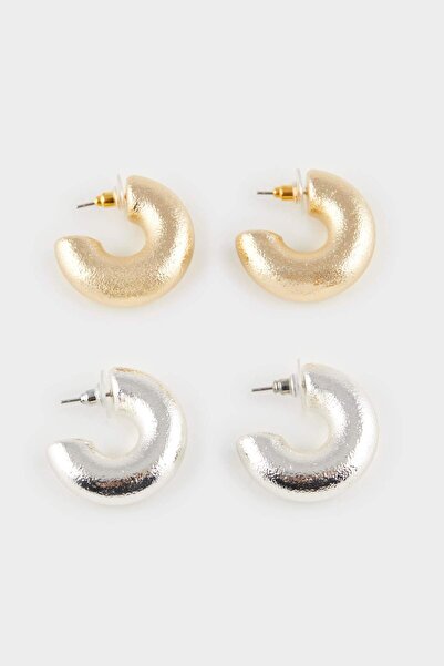 DeFacto Kadın 2li Küçük Halka Küpe E4455AXNS