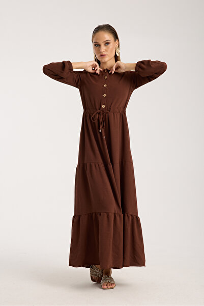 Marles Women's Front Button Aerobin Dress