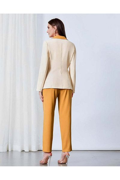 iza White Knitted Co-ord Set