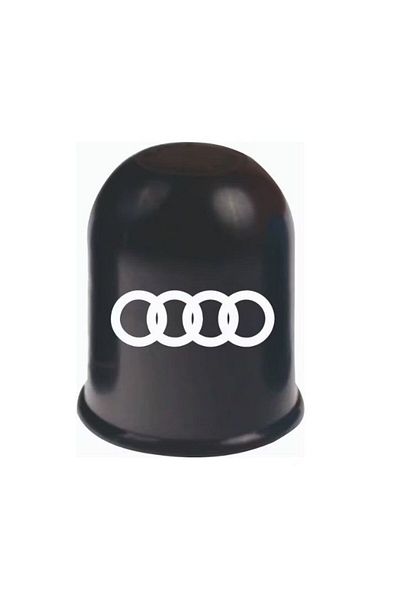 Autohelix MSA Husă de protecție pentru cuplajul remorcii auto, plastic, Audi personalizat, Creative Rey®