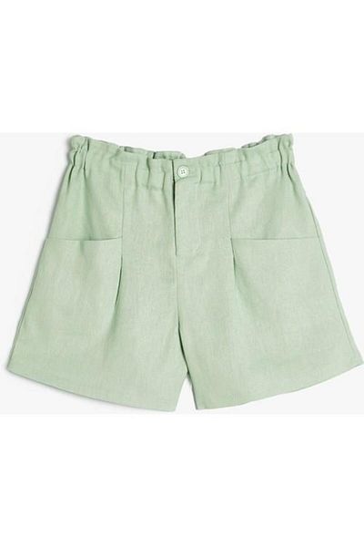 Koton Grüne Shorts für Mädchen - 4skg40062aw