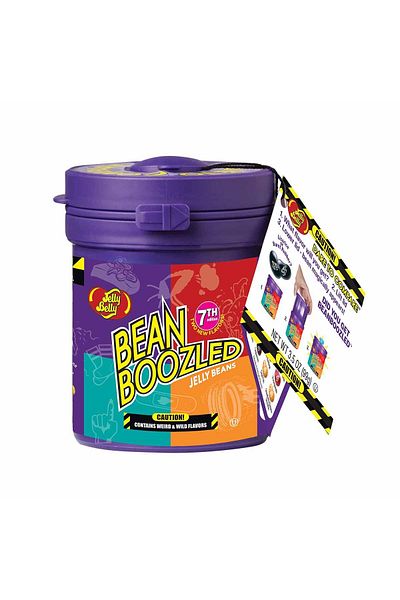 Jelly Belly BeanBoozled Mystery Bean Jelly Bean Dispenser, 7th Edition, Assorted Flavors, 3.5-oz