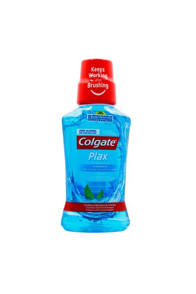 Colgate Plax Peppermint Mouth Wash 250 ml 24/7 Bad Breath Protection with Ref...